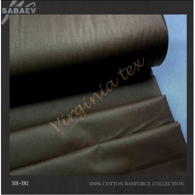 Material Bumbac Satinat Uni Engros - Stofa Lenjerii 240 cm Latime Producatori sb 181 maro